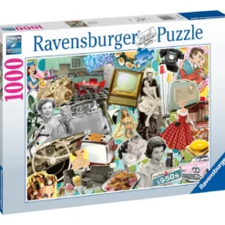 gli anni 50 - puzzle 1000 pezzi
