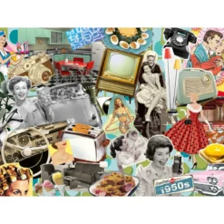 gli anni 50 - puzzle 1000 pezzi