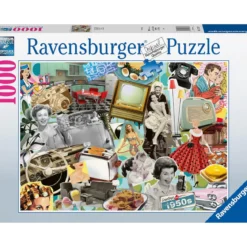 gli anni 50 - puzzle 1000 pezzi
