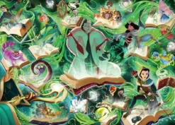 glimmers of the realm - lorcana emerald - puzzle 1000 pezzi con carta promo