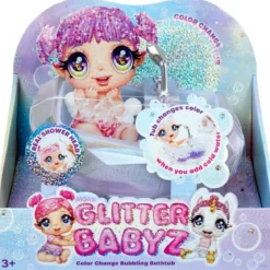 glitter babyz - vasca da bagno cambia colore