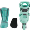 globber - learning inline skates 2 in 1 - verde menta (taglia 26-29)