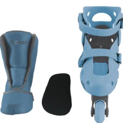 globber - learning inline skates 2 in 1 - ash (taglia 30-33)