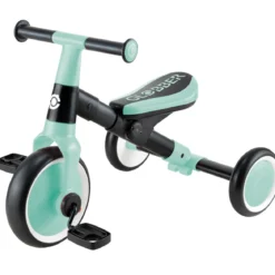 globber - learning trike - triciclo 2 in 1 - verde menta