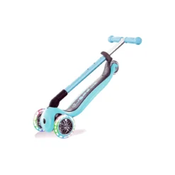 globber primo foldable lights - monopattino a tre ruote pieghevole - navy blue