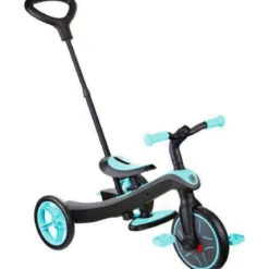globber - triciclo xplorer trike 4in1 - azzurro