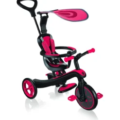 globber - triciclo xplorer trike 4in1 - rosso