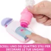 go glam - macchina decora unghie - 200 unghie