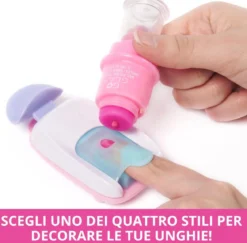 go glam - macchina decora unghie - 200 unghie