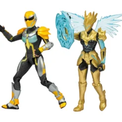 gormiti the new era - set 2 personaggi - skye, scion del clan dell'aria e windel, gormita del clan dell'aria - personaggi 15cm