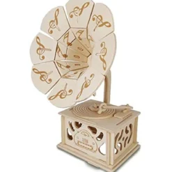 gramophone - kit di costruzioni in legno (certificazione fsc)