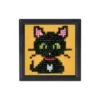 green eye sparkle with frame black - diamond dotz starter dds.019f 7,6x7,6cm