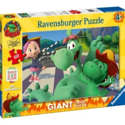 grisù ciak, si gira! - puzzle da pavimento 60 pezzi