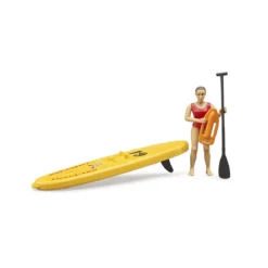 guardaspiaggia con stand up paddle