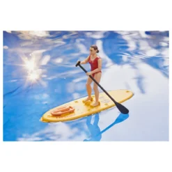 guardaspiaggia con stand up paddle