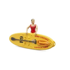 guardaspiaggia con stand up paddle