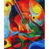 guitar - diamond dotz advanced 50466 37x47cm