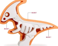half toys - dino friends - parasaurolofo con diorama