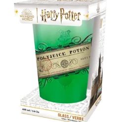 harry potter - bicchiere large glass 400ml - polyjuice potion