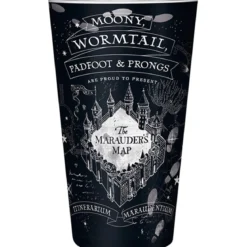 harry potter - bicchiere large 400ml - marauder's map