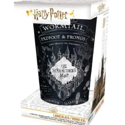 harry potter - bicchiere large 400ml - marauder's map