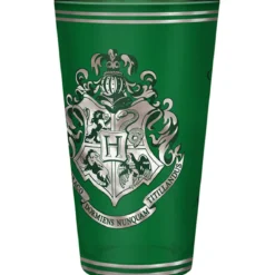 harry potter - bicchiere large glass 400ml - serpeverde