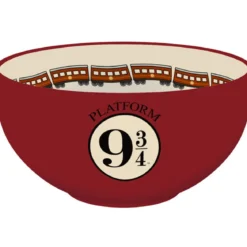 harry potter - ciotola in ceramica - platform 9 3/4