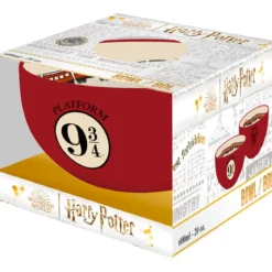 harry potter - ciotola in ceramica - platform 9 3/4