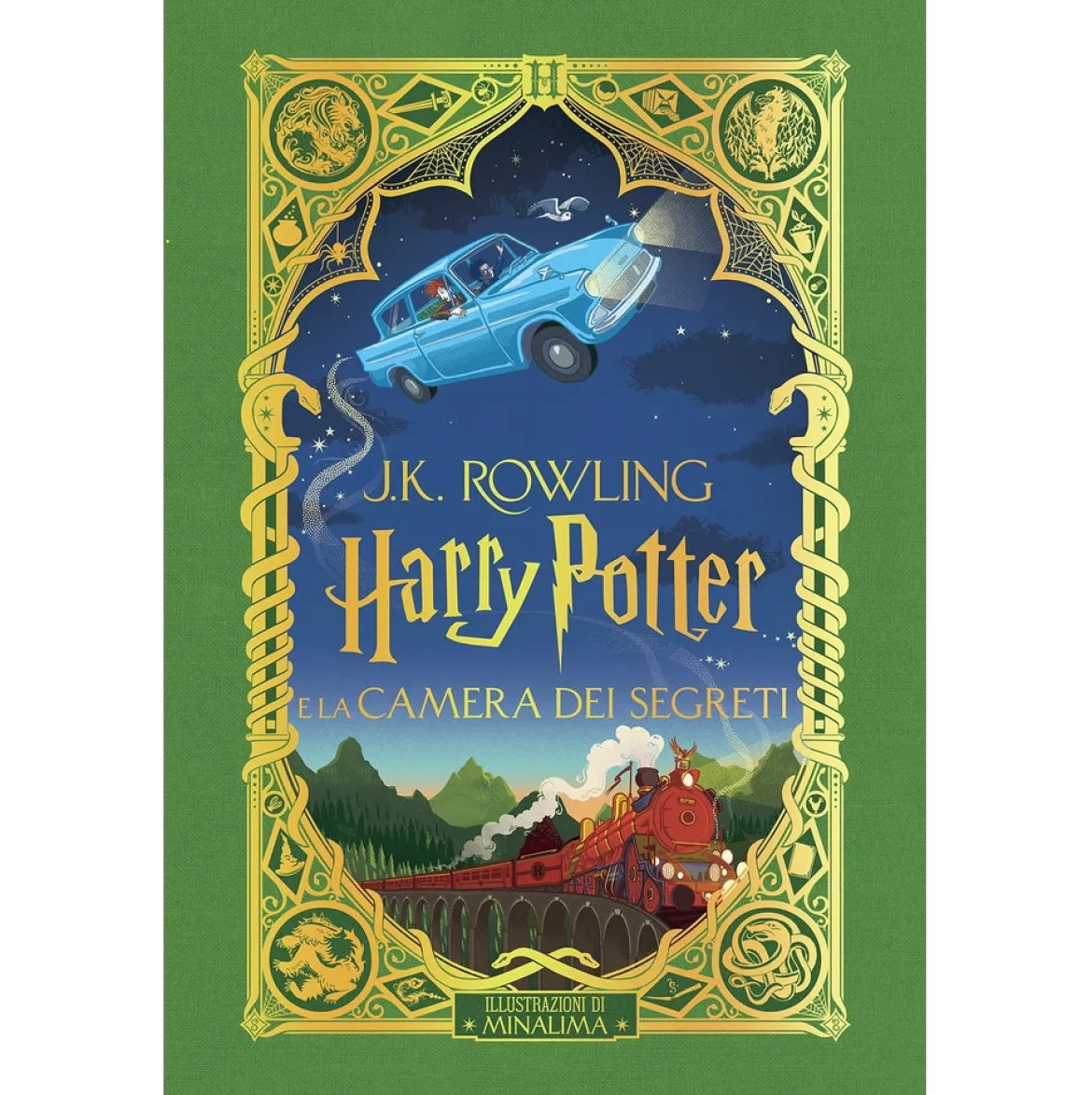 harry potter e la camera dei segreti. ediz. papercut minalima
