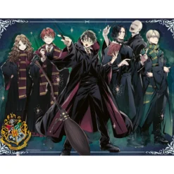 harry potter - griffindor vs slytherin - puzzle 1500 pezzi