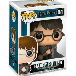 harry potter - harry potter with firebolt 9cm - funko pop! 51