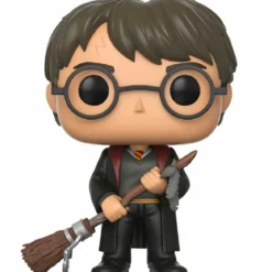 harry potter - harry potter with firebolt 9cm - funko pop! 51
