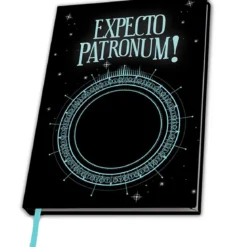 harry potter - heat change notebook a5 - expecto patronus
