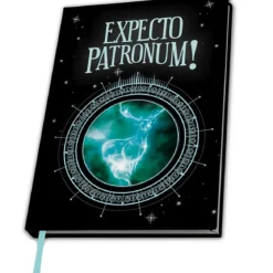 harry potter - heat change notebook a5 - expecto patronus