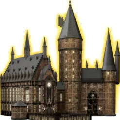 harry potter - hogwarts castle the great hall - puzzle 3d
