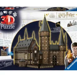 harry potter - hogwarts castle the great hall - puzzle 3d
