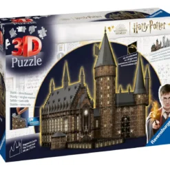 harry potter - hogwarts castle the great hall - puzzle 3d
