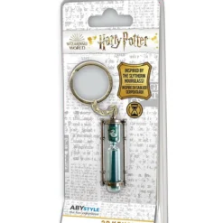 harry potter - keychain 3d - clessidra serpeverde