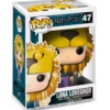 harry potter - luna lovegood with lion head 9cm - funko pop 47