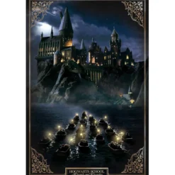 harry potter - poster maxi 91,5x61cm - castello di hogwarts