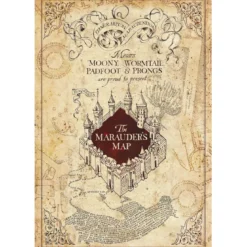 harry potter - poster maxi 91,5x61cm - mappa del malandrino