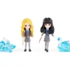 harry potter - set amicizia luna e cho - small doll 8cm articolata