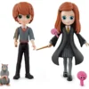 harry potter - set amicizia ron e ginny weasley - small doll 8cm articolata