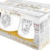 harry potter - set 2 bicchieri - tassorosso & corvonero
