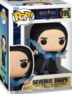 harry potter - severus snape con patronus 9cm - funko pop! 195