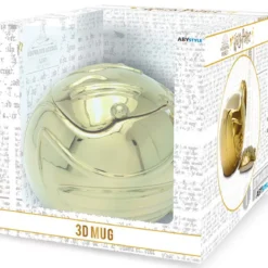 harry potter - tazza 3d - boccino d'oro