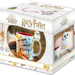 harry potter - tazza 3d - hedwig & privet drive