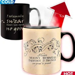 harry potter - tazza heat change 460ml - la mappa del malandrino