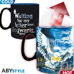 harry potter - tazza termosensibile 460ml - welcome to hogwarts