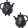 harry potter - teiera e tazze - set calderoni di hogwarts